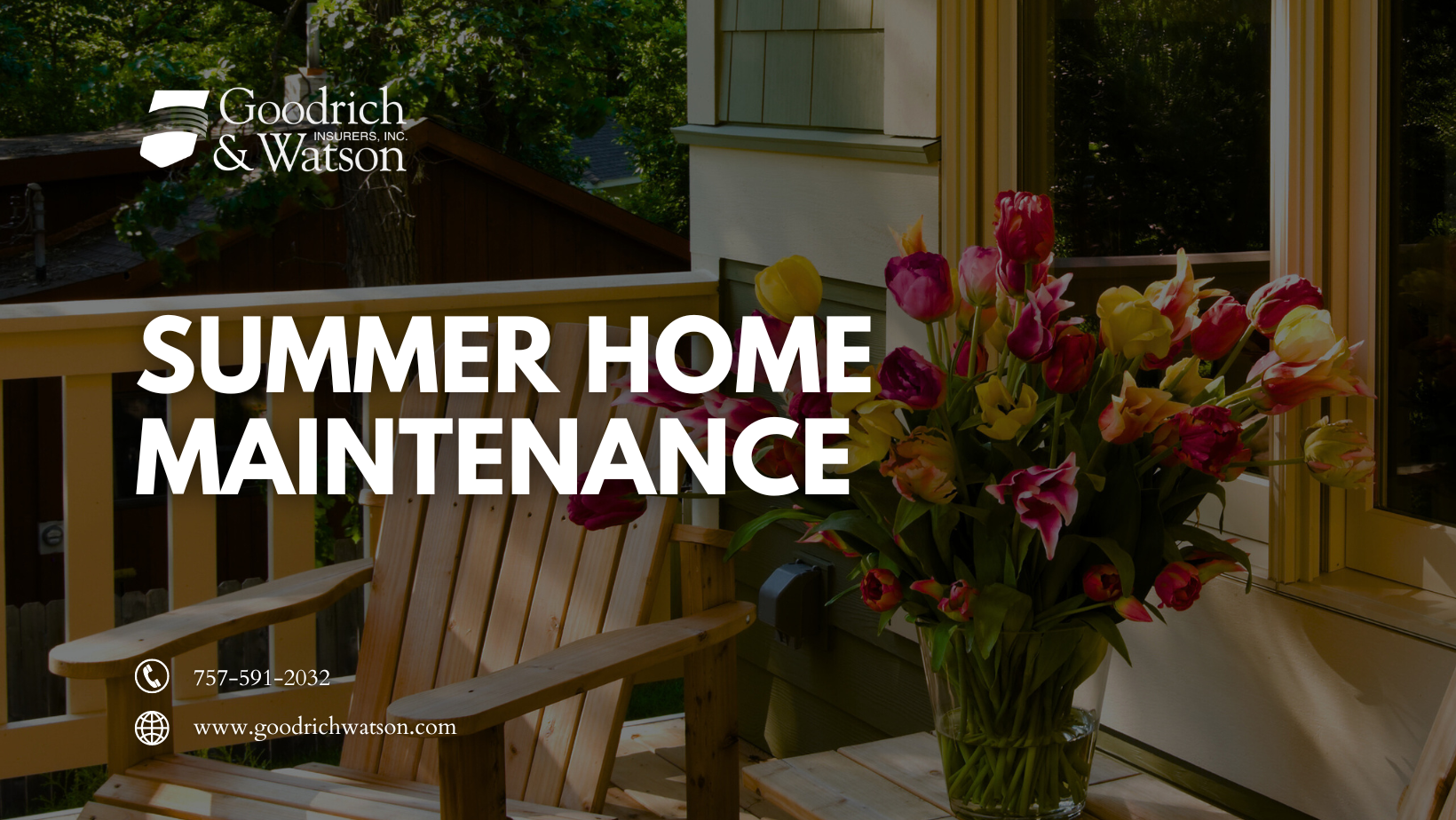 Summer Home Maintenance Goodrich Watson summer-home-maintenance-goodrich-watson